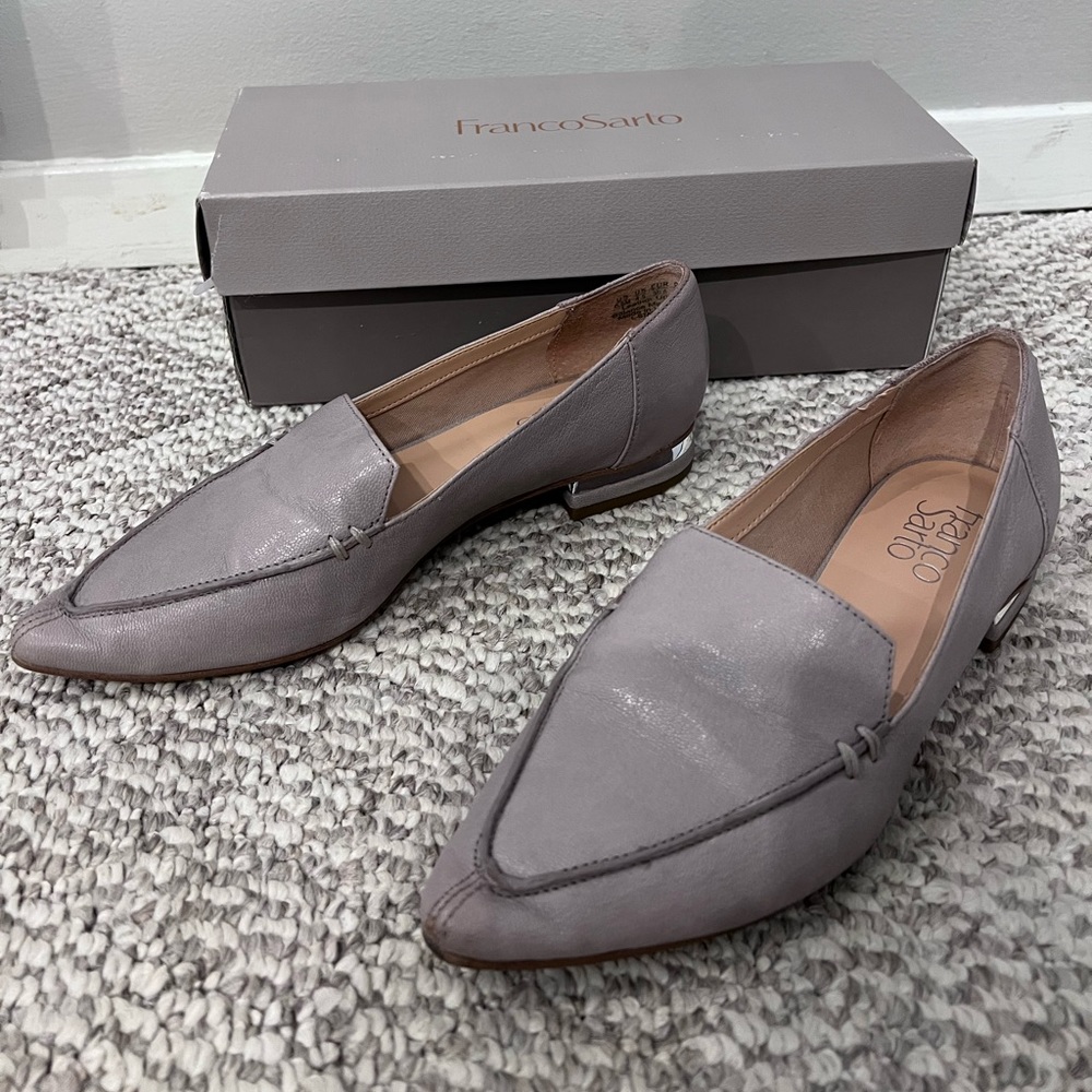 Franco Sarto Flats Pointed Toe Loafers